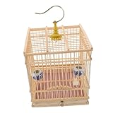 Structure stable : la forme rectangulaire assure la stabilité, ce qui la rend adaptée au placement à ou un balcon, à , à la petite cage à oiseaux, à la cage à oiseaux d'extérieur