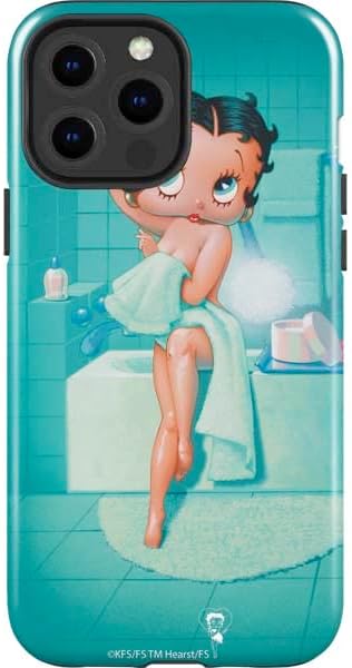 Skinit Impact Phone Case Compatible with iPhone 14 Pro Max - Officially Licensed Betty Boop The Artist Design