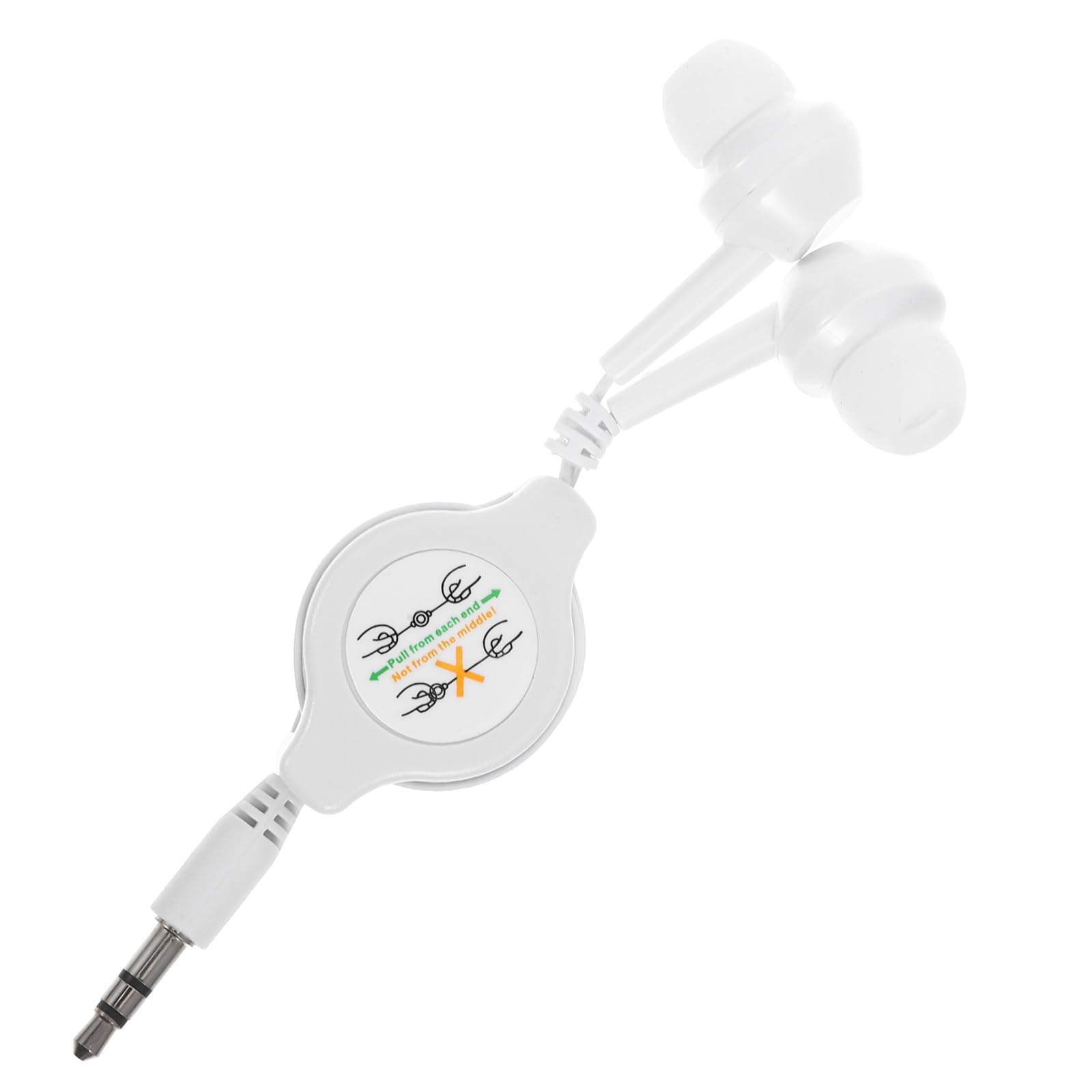 Hemobllo Einziehbare In-Ear-Kopfhörer 3er Pack – Mit 3,5 Mm Klinke