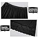 Juephe Lace Slip Underskirt Half Slips for Under Dresses Skirt Extenders Womens Anti StaticOver Knees