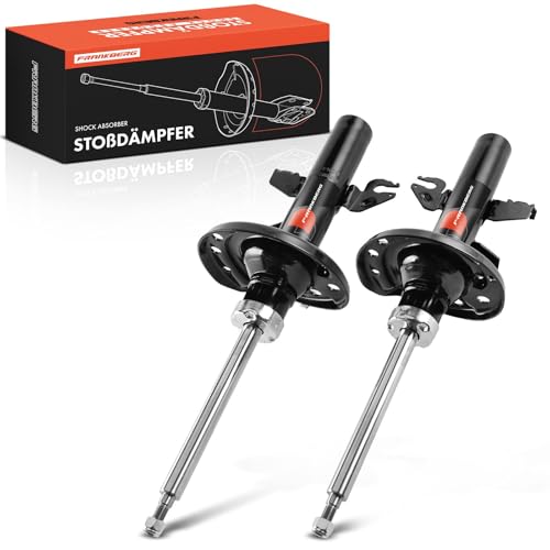 Frankberg 2x Ammortizzatori per sospensioni Ammortizzatori per telaio Anteriore sinistro destro 446mm Pressione del gas Compatibile con Giulietta 940 1.4L-2.0L 2010-2020 Replace# 50523956, 50523954
