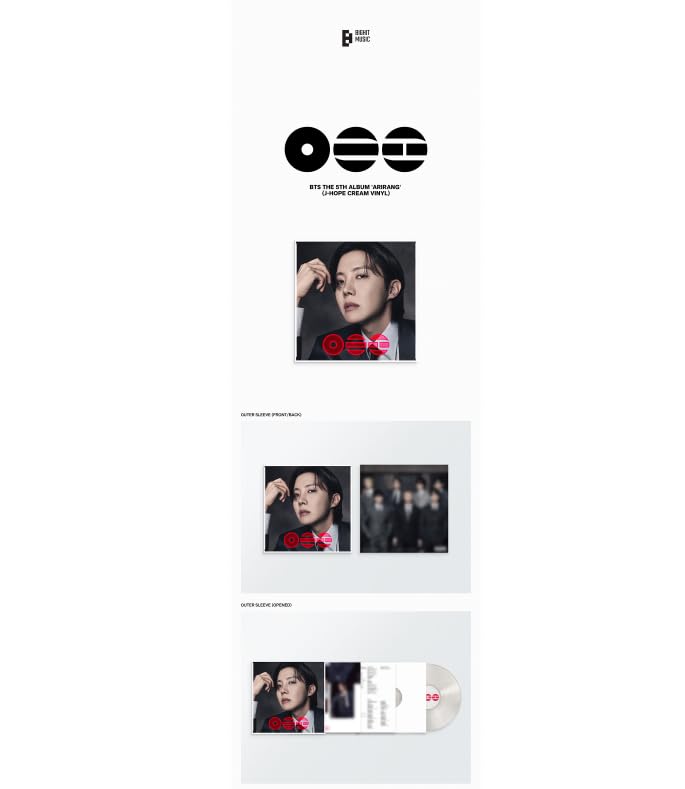 B.T.S ARIRANG [Standard Vinyl Ver.] The 5th Album (j-hope Cream