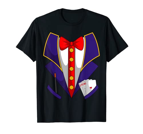 Magician Halloween Costume Illusionist Magic Show Perfomer T-Shirt