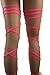 Garters Leg Wraps Rave Leg Wraps Thigh Wraps Hot Pink Gartinis Rave Outfits Club Style Women's Intimates Rave Fashion Garter Club wear Rave Girl