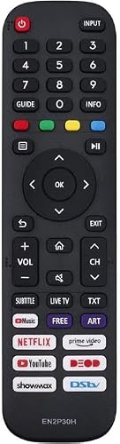 Replacement Remote Control Compatible with Hisense EN2P30H QLED TV