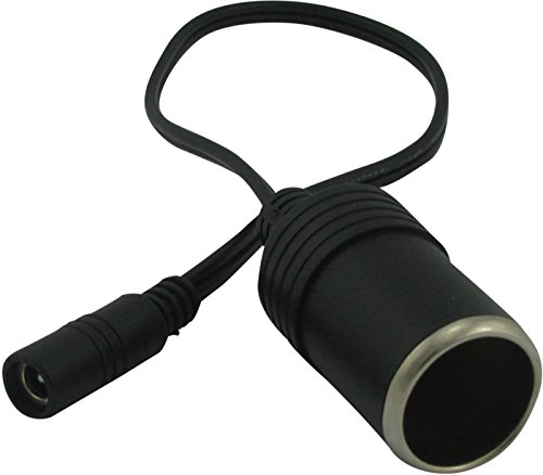 Super Power Supply® Car Cigarette Lighter Female Socket to 5.5mm x 2.1mm 5.5x2.1 Barrel Connector Plug Adapter