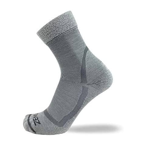 Zensah Calming Sleep Socks - Warm, Soft, Fuzzy, Wool, Thermal, Slipper Sock for Women (Twilight, Large) Cover
