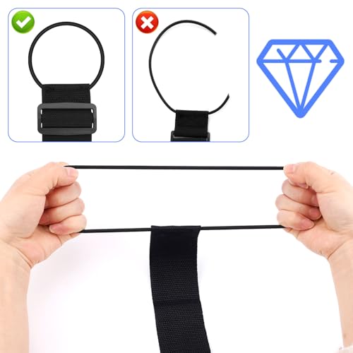 Image of 2pc Luggage Strap, Nylon Backpack Bag Straps for Luggage Travel Suitcase Elastic Bungee Strap Adjustable Suitcase Belt Stylish Luggage Strap for Carry on Bag Practical Travel Accessories