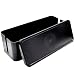 GoStar Cable Organizer Box - Large Black Cord Management Storage Container with Non-Slip Pads - Cover & Hide Power Strips, Adapters, Device Chargers, Ethernet, Computer & USB Cables & Electrical Cords