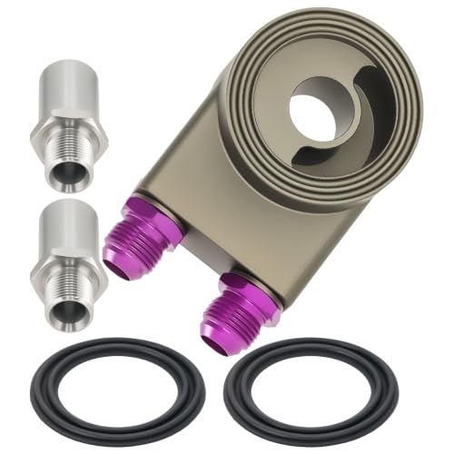 Kit adaptador filtro aceite AN10 Toyota GR86 y GT86 bloque de aluminio 3