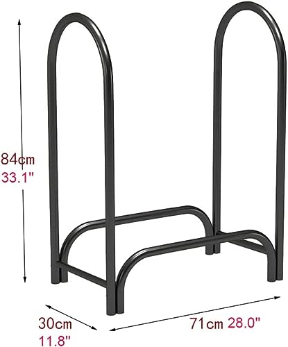 Support de support à bois de chauffage robuste en acier renforcé - 3