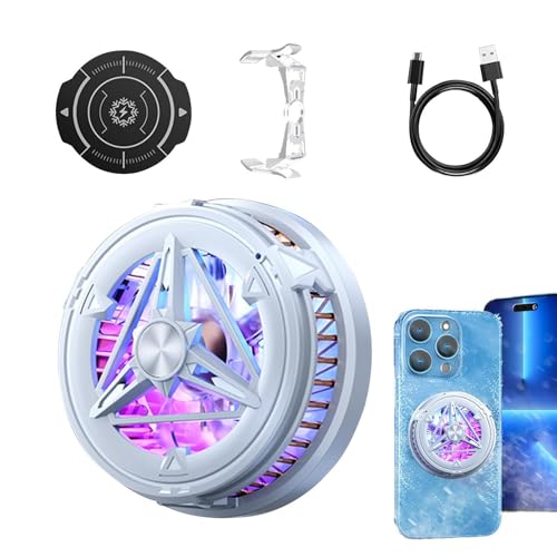 Enfriador para teléfono y tabletas ideal para el hogar con luz led 8