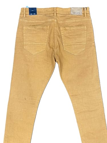Mens Ross Slim Tapered Fit Desert Jeans (JR955R)4