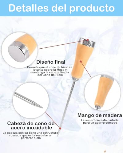 La mejor comparación de Picahielos más recomendados. 12 Imagen adicional