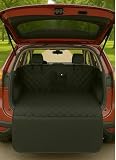 fidozen Universal Cargo Liner for SUV – Waterproof Dog Trunk Mat, Non-Slip Back Seat Protector, Car Bed Cover, Pet Barrier, Rear Liner Accessories for Trucks & Sedans, Universal Fit Trunk Cover