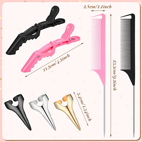 Patelai 27 piezas herramientas para trenzar cabello miniatura 2