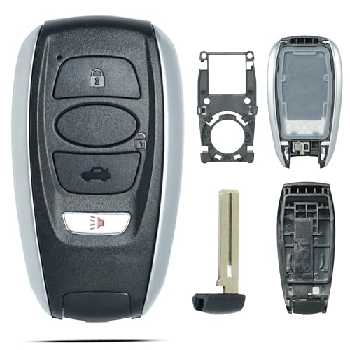 Power Rear Gate (PRG) Control Module- Design Change - 2019 Subaru Forester & Ascent 4 SUPALAND Key Fob Shell Case Replacement Fits for Subaru Legacy Outback Impreza Ascent Forester BRZ WRX STI XV Crosstrek 2014-2023 Keyless Entry Remote Control 4 Button KeyPad Cover HYQ14AHK