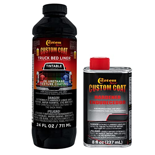 Image of Custom Coat Tintable Base Only 1 Quart Urethane Spray-On Truck Bed Liner