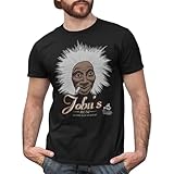 American Classics Major League Sports Comedy Baseball Movie Jobu's Rum Adult T-Shirt - Black - X-Large