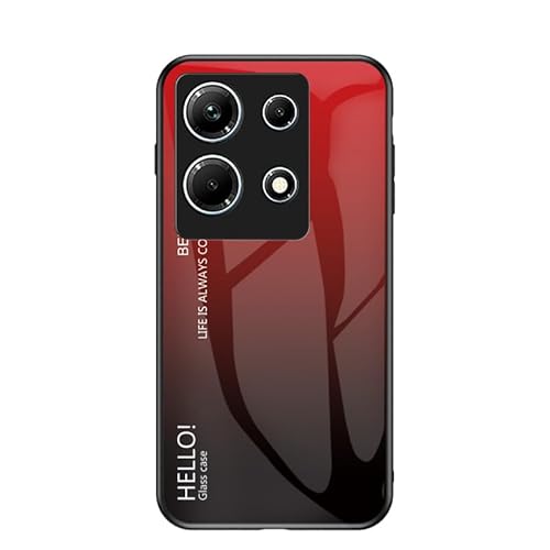 �Ή��@�� for Motorola Edge 50 Neo 3�w�\���iPC�K���X�w�ʃp�l���{TPU�V���R���j�ϏՌ��X�}�z�P�[�X�J�o�[ Red