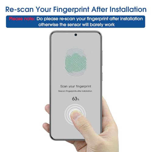 amFilm OneTouch for Samsung Galaxy S26 FE Screen Protector Tempered Glass by amFilm - Used condition - Image 8