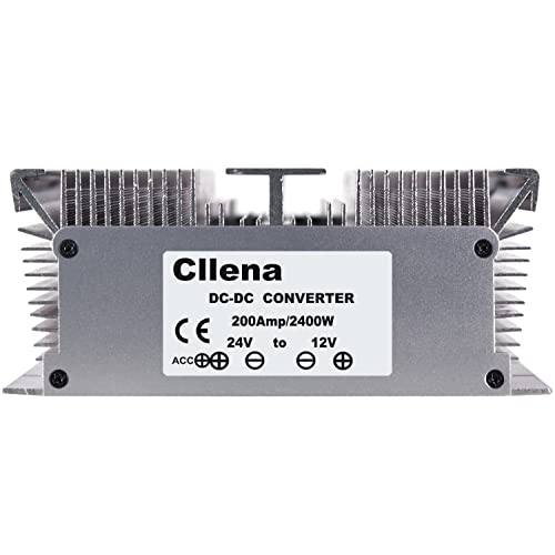 Image of 24V to 12V Step Down Converter Voltage Regulator 200A 2400W Waterproof DC Buck Transformer Power Supply