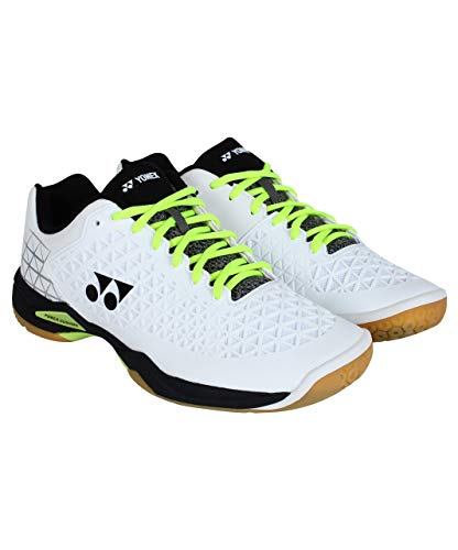 YONEX Power Cushion Eclipsion X Mens Indoor Court Shoe (White/Black) (7.5)
