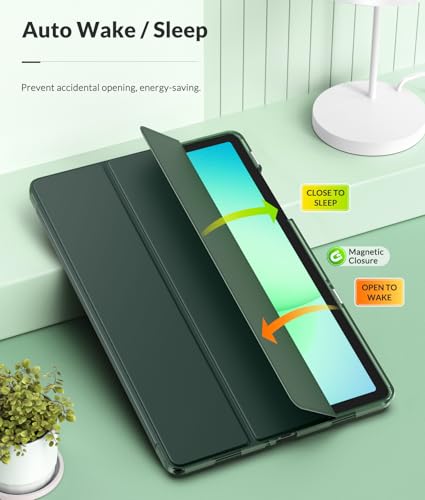Image of MoKo Case for Samsung Galaxy Tab A11+ Plus 11 inch 2025, Midnight Green