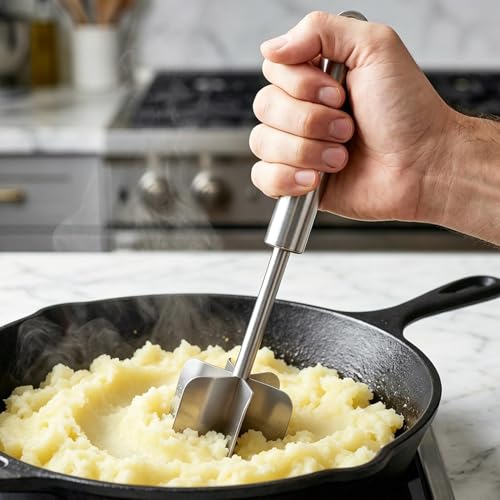 Picadora de carne para preparar puré de patata y calabaza sin esfuerzo manual 4