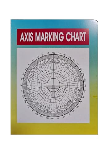 Image of EEP || Near Vision Test Type Book with Eye Charts || Axis Marking Chart for Vision Testing || Professional Vision Assessment Tool || Multilingual