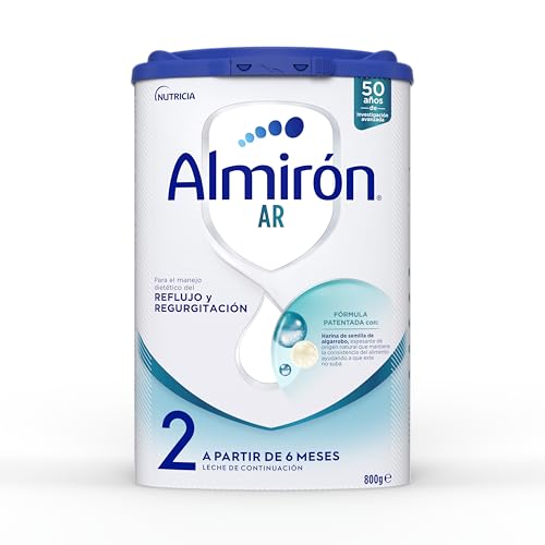 Almirón Advance AR2, Leche de Fórmula para Bebé Anti Regurgitación, desde 6 Meses, 800g