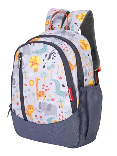 Image of COSMUS TINY TOTS ANIMO Printed School Bag 20L - 16 inches Kids Backpack ideal for Boys and Girls of Age Group 2-5 yrs | Student Casual Daypacks