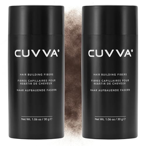 CUVVA Hair Building Fibers Multipack (2 x 30g) - Instantly