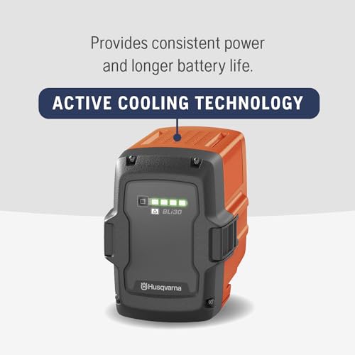 Husqvarna BLi30 7.5 Ah 40V Battery Electric Tools, 270Wh Lithium Ion Battery, 967937702 by Husqvarna - Used condition - US$229.16