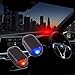 Red Strobe Signal Security System Universal Flash Warning LED Light Alarm Car Simulation Lamp Power Fake Theft Solar Simulation Fake Anti-Theft Caution,Anti-Theft，Alarm Systems