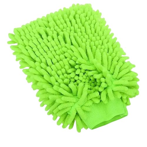 Luva de Microfibra para Limpeza Profunda, Alta Absorção