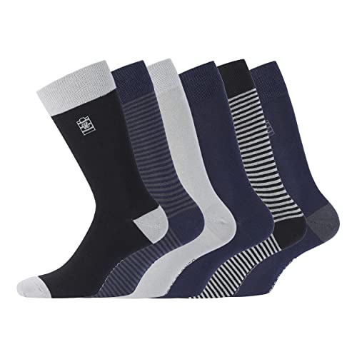 Serge Blanco Homme Serge Blanco Chaussettes Ser/Chvx6/1 Chaussettes, Multicolore (AS3/CA), 43-46 EU Cover