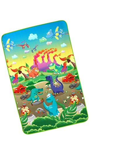 Tapete De Atividades Bebe Dinossauro 1,80x1,20 Colchoado
