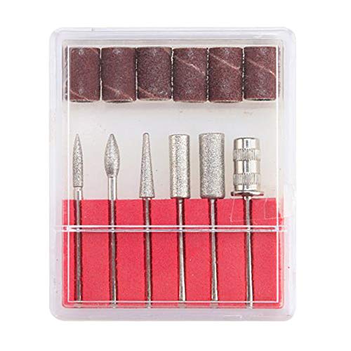 Kit profesional de arte de uñas acrílicas rosa con máquina eléctrica miniatura 2