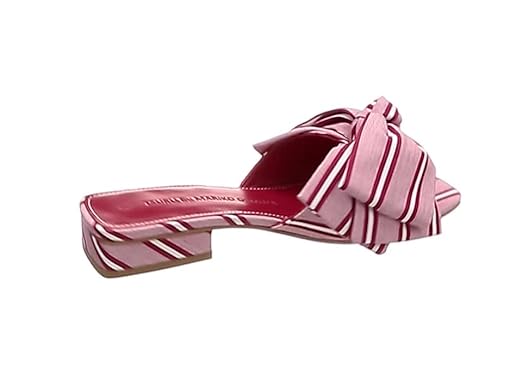 Amazon | [ツルバイマリコオイカワ] ミュール Peony レディース RED