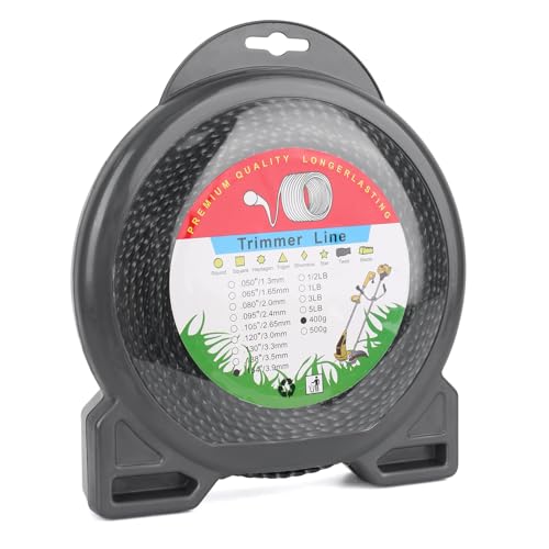 String Trimmer Line .155 Inch Weed Eater String Heavy Duty for Most Electric Trimmers,Commercial Trimmer Line,Stihl Weed Eater String (135 FT)