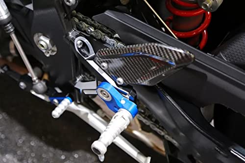 Commandes reculées BMW S1000RR carbone et alu CNC haut de gamme - 4