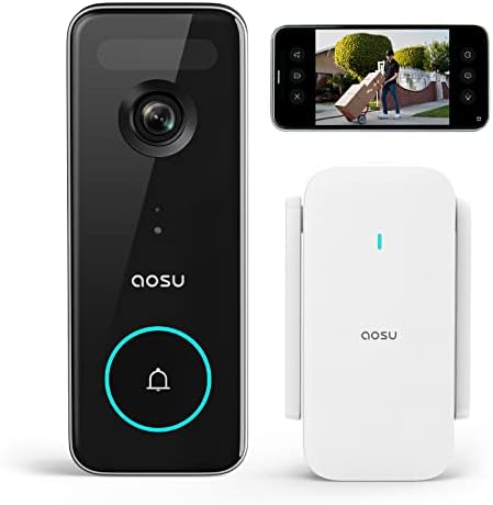 Amazon.co.jp: AOSU 5MP画質 インターホン ワイヤレス(2.4/5 GHz WiFi 
