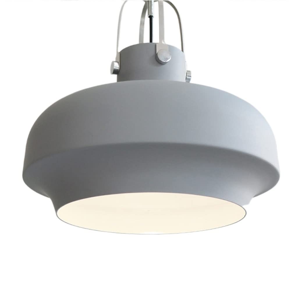 Przemysłowe lampy wiszące vintage aluminium pojedyncza głowica E27 dekoracja kuchni salon jadalnia bar kawiarnia butikowe lampy wiszące kolor g