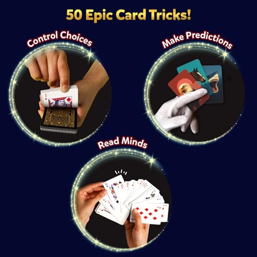 Image of Skillmatics Magic Kit for Kids - Perform 50+ Card Tricks