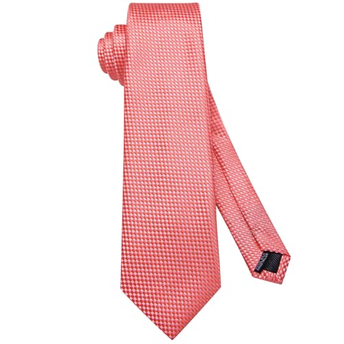 Image of Hi-Tie Men's Tie Sets Silk Paisley Striped Necktie Pocket Square Cuff-links Sets Wedding Business Holiday