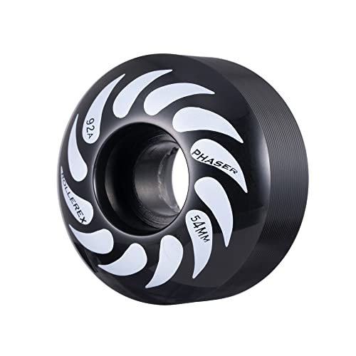 Rollerex Phaser 92A 54Mm Skateboard Wheels (Steel Black, 54Mm) #TOP1