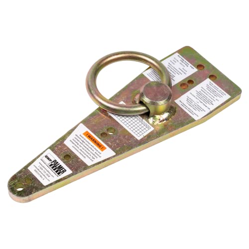 Image of Palmer Safety A00153 Bull Ring Reusable Roof Anchor I Zinc Plated Steel I Fall Protection Anchorage