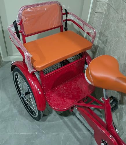 Triciclo plegable 20 pulgadas con asiento trasero miniatura 4