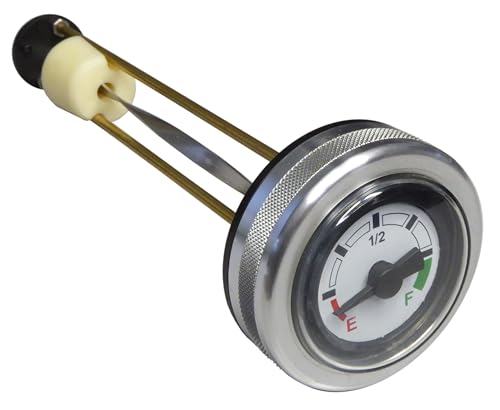 Bouchon avec mesure de niveau mécanique pour réservoir de carburant de bateau et hors-bord
